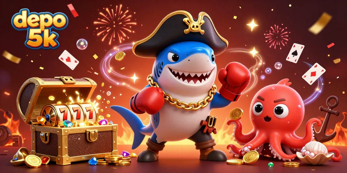 Experience the excitement of depo 5k with winning slot action and vibrant 3D characters.